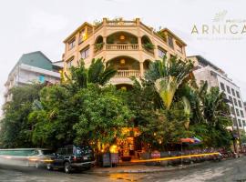 Maison Arnica Hotel & Restaurant, hôtel à Phnom Penh (Chamkarmon)
