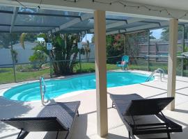 Private & Screened in Pool, hotel a prop de Werner-Boyce Salt Springs State Park, a Port Richey