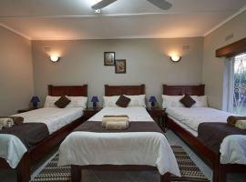 Room in Villa - Zambezi Family Lodge - Rhino Room，維多利亞瀑布的飯店