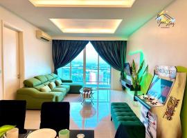 The Shore Residences 6-10pax/TV videoGame, apartmen di Melaka