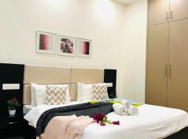 BluO 1BHK - DLF CyberCity, Balcony, Lift, Parking, ubytov&aacute;n&iacute; v soukrom&iacute; v destinaci Gurg&aacute;on