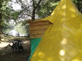 air naturel de camping moulin de malesse Tipi