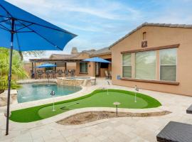 Goodyear Oasis with Private Pool and Hot Tub!, hotel in Liberty