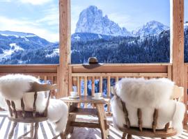 Dorfhotel Beludei, hótel í Santa Cristina in Val Gardena