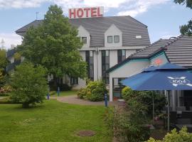 Ģimenes viesnīca Hotel Restaurant La Tour Romaine - Haguenau - Strasbourg Nord pilsētā Schweighouse-sur-Moder
