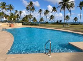 BEACH ACCESS + 3 Pools + OCEAN VIEWS - 2BR In Palmas - Sleeps 7, hotel sa Humacao