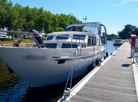 Vedette Hollandaise de 13 m pour séjour insolite, barco em Nivillac