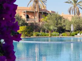Palmeraie 3 Vue Piscine et Jardin, hotell i Marrakech