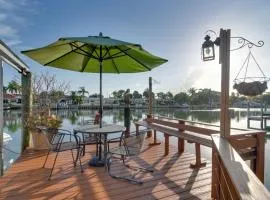Hot Tub and Boat Dock St Pete Beach Paradise