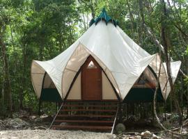 Magical jungle Eco Cabana -Tulum, luxury tent in Macario Gomez