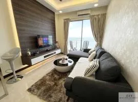 Unique Seaview Cozy Stay 2 bedroom / High Floor