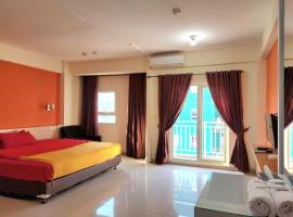 Queen Room 2 @ Grand Center Point Apartment: Kayuringin şehrinde bir otel