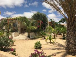 Beach Villa am Praia de Chaves, Sal Rei, Boa Vista, casa per le vacanze a Boa Ventura