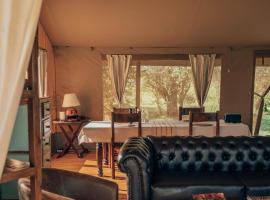 Enkusero Mara, tented camp en Aitong