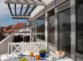 Lichtdurchflutete Ferienwohnung mit Südbalkon