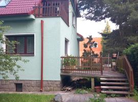 Apartment in the city of Pilsen, cottage in Božkov