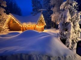 Ron's Place a Log Cabin in Downtown Talkeetna โรงแรมในทัลคีทนา