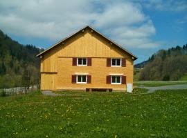 Löchle. Ferienhütte im Bregenzerwald, Andelsbuch, prázdninový dům v destinaci Andelsbuch