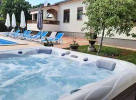 Apartments Rudez - pool - jacuzzi