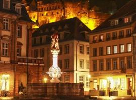Hotel Goldener Falke, Altstadt, Heidelberg, hótel á þessu svæði