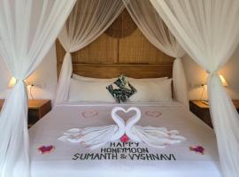 Sawitri Anandhita Luxury Villas, hotell Ubudis huviväärsuse Penataran Sasih Temple lähedal