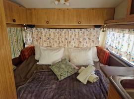 Cozy Caravan With House Access!, homestay in Luleå