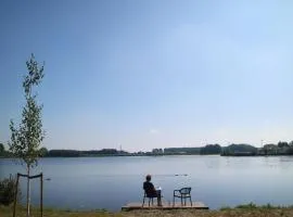 Lakeview villa with swimming and fishing pier
