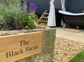 The Black Swan Shepherd Hut, apartment in Ketton