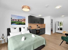 INhome Studio Apartment - Küche - Parken - TV, Ferienwohnung mit Hotelservice in Schwäbisch Hall