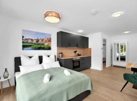 INhome Studio Apartment - Küche - Parken - TV, hotel v destinaci Schwäbisch Hall