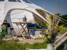 Finchingfield Lavender, luxury tent in Finchingfield