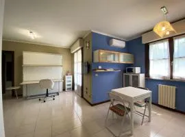 One bedroom apartement with furnished balcony and wifi at Vercelli