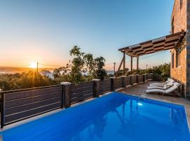 S&O Lux Villa Sitia - Amazing View, Private Pool, hotel en Agia Fotia
