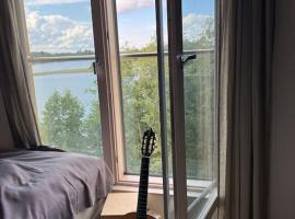 32m2 asunto järven rannalta, husdjursvänligt hotell i Kuopio