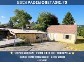 Escapade Moretaine - Escale sur la route du Chasselas, hótel í Thomery