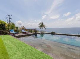 Manta Cottages with Sea View, hotel i Nusa Penida
