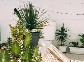 Sunset terrace at charming townhouse