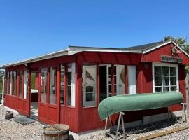 Fjordhytten. Rebuild train wagon from 1937., Hotel in Odense