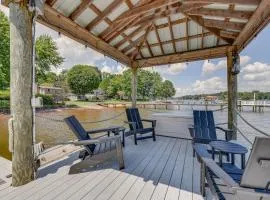 Pet-Friendly Lake Norman Home with Boat Dock!