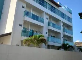 Flat beira mar a 30m do mar 200m das piscinas de Porto Mahalo Residence P-2-4e 6 pessoas