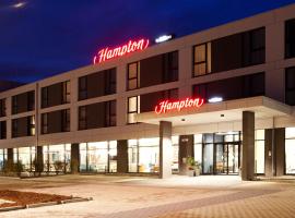 Hampton by Hilton Munich Airport South, hotel pobl&iacute;ž Leti&scaron;tě Mnichov - MUC, Hallbergmoos