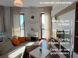 Apartment La Casa del Viaggiatore - 4 ppl - 13min to Milan - Free public parking