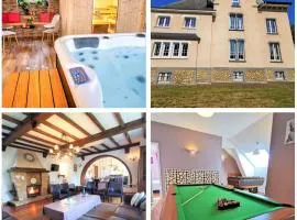 Le Manoir de la Rulette 20P well-ness BBQ Jardin terrasse ping pong salle de jeux