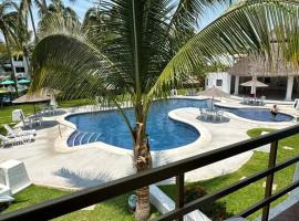 Departamento en Club Santiago Manzanillo、マンサニージョのバケーションレンタル