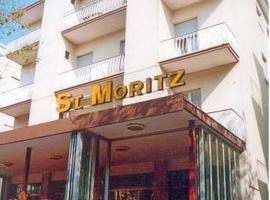 Hotel St. Moritz, hotel en Rivazzurra, Rímini