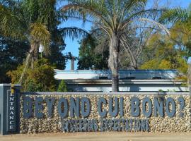 Beyond Cui Bono, puhkemajutus sihtkohas Sunland