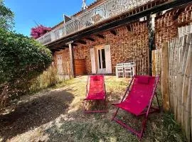 Studio avec jardin privatif au calme place de parking