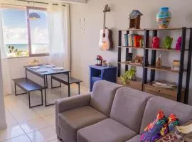 apartamento vista mar 2 quartos estacionamento gratis Netflix e self check in