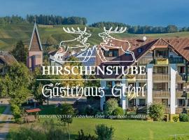 Gasthaus Hirschenstube & Gästehaus Gehri, מלון בואלדקירך