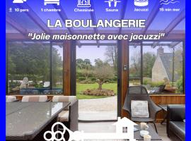 La Boulangerie 10pers SPA SAUNA 15 min Mer, отель с парковкой в городе Tamerville